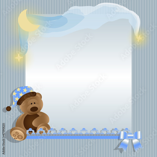 Kind Baby Karte Textfeld