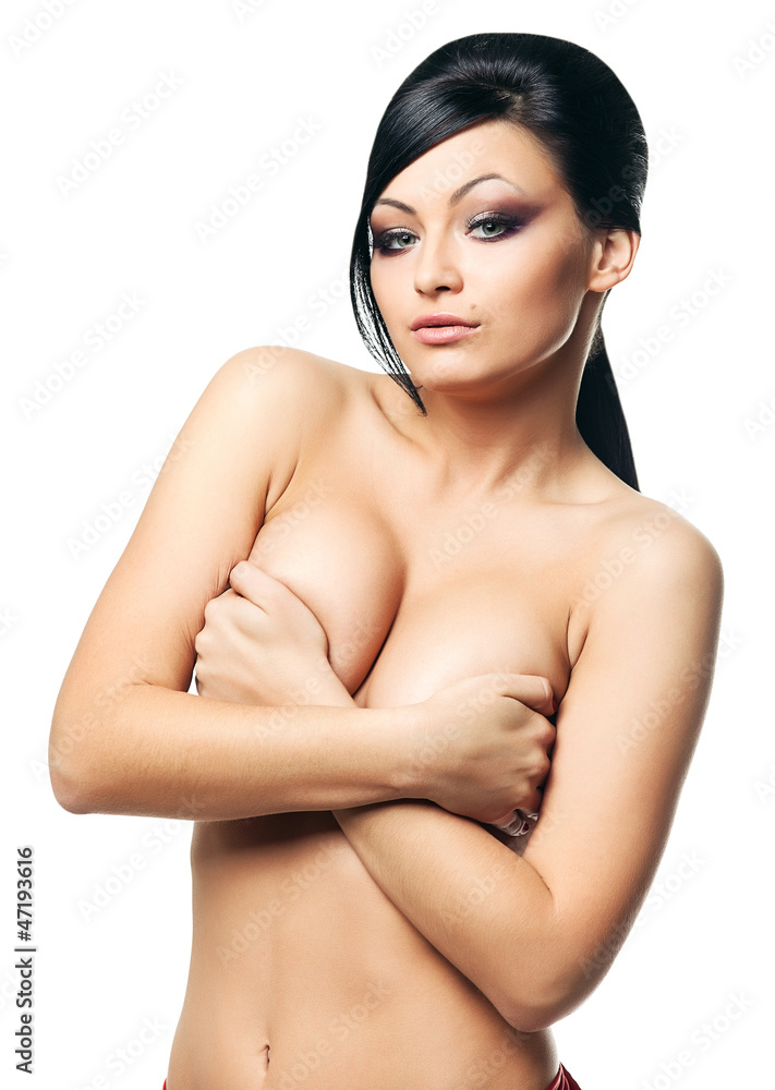 naked sexy model with long hair naked sexy model with long hair