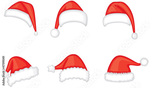 Santa cap set