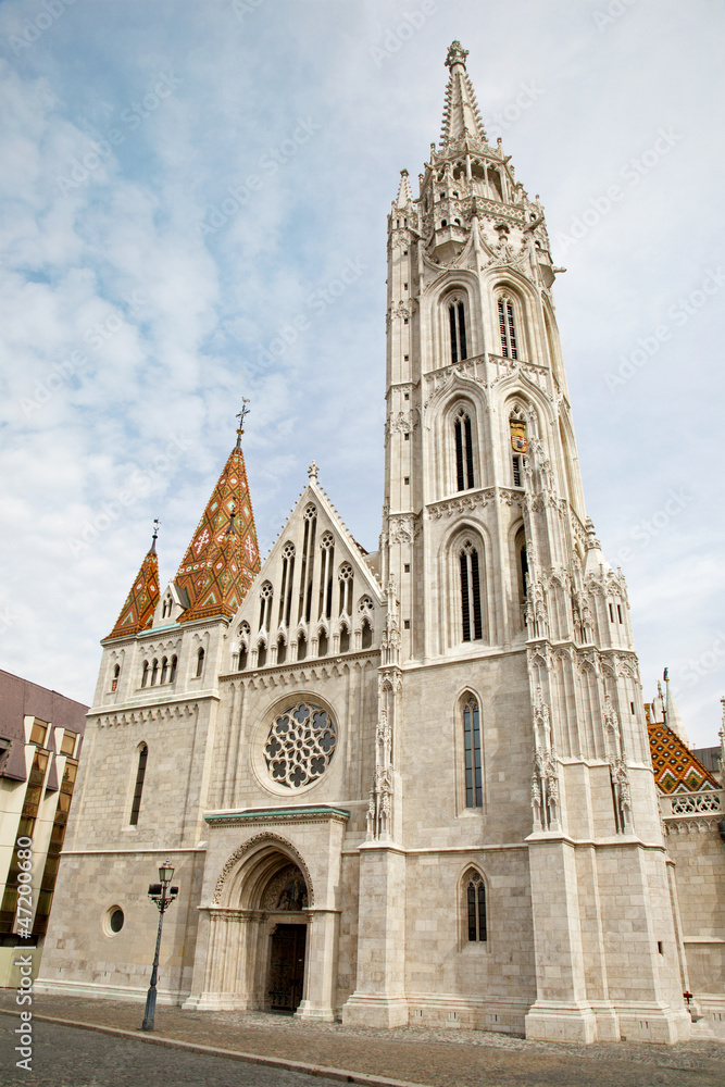 Budapest - St. Matthew's gothic Cathedral
