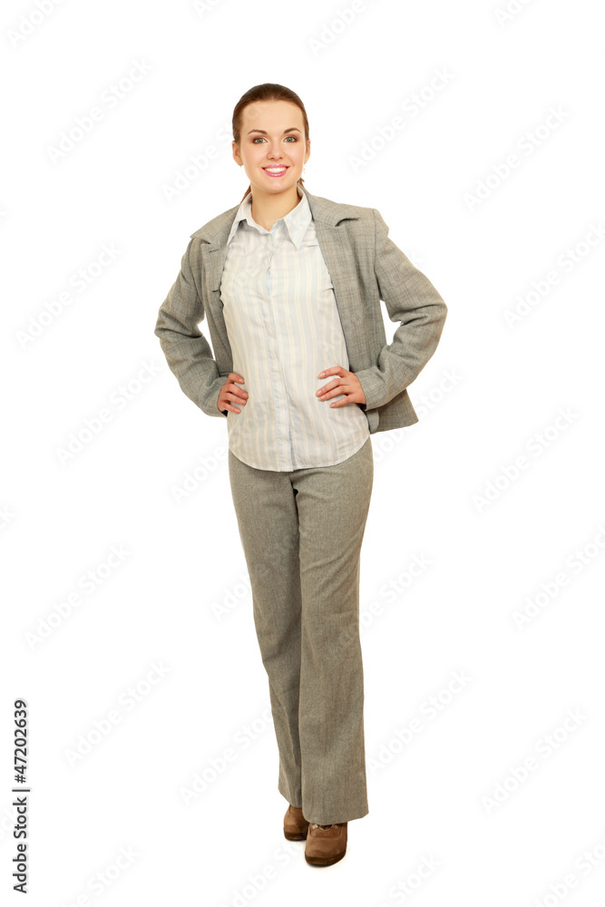 Portrait of a confident young woman standing Portrait of a confident young woman standing