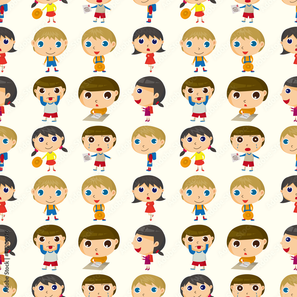 seamless child pattern