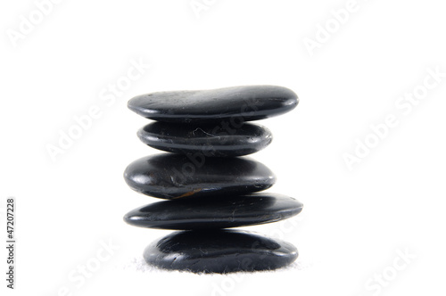 Isolated Stacked stones