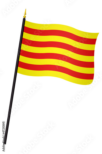 Drapeau catalan