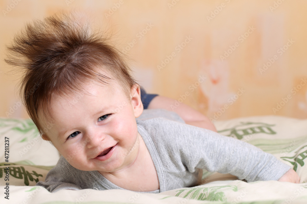 Mohawk hairstyle for baby