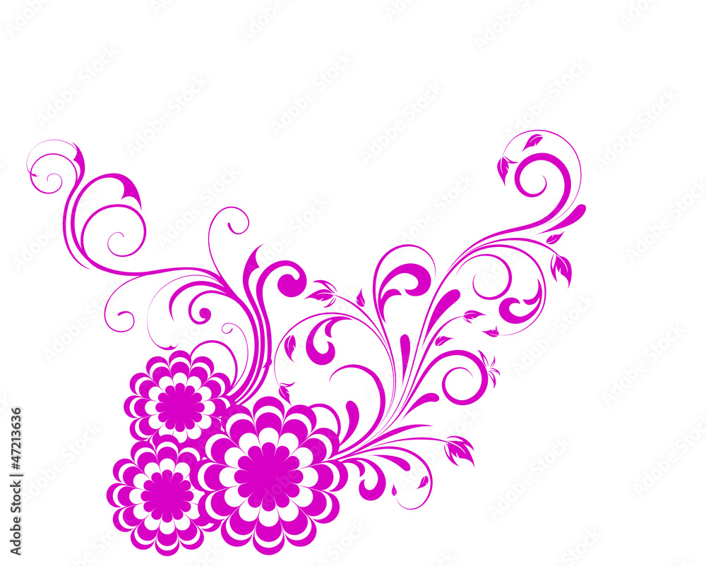 abstract floral background abstract floral background