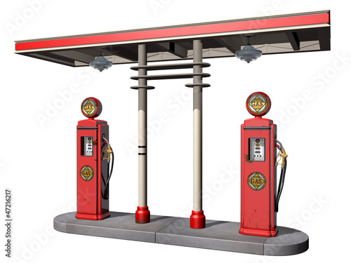 Vintage Gas Pumps