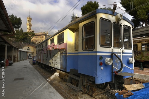Quadro em tela Trenino di Casella di Genova