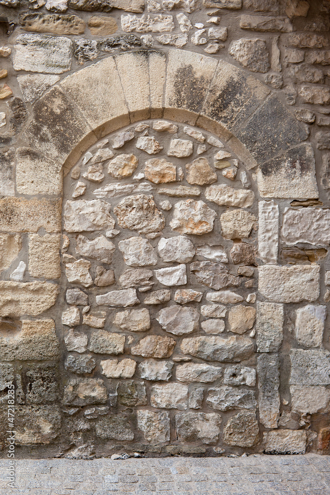 Sealed medieval arch