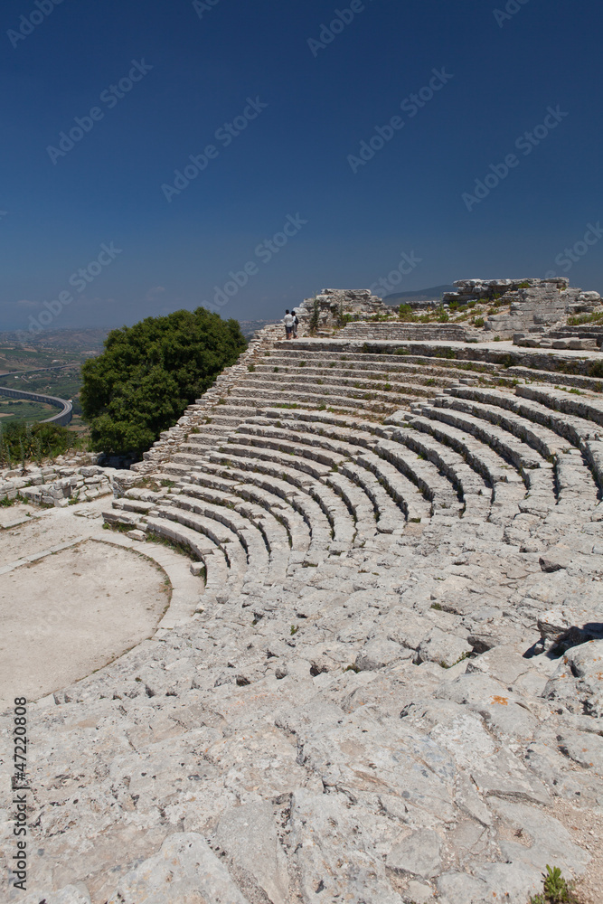 Segesta, anfiteatro