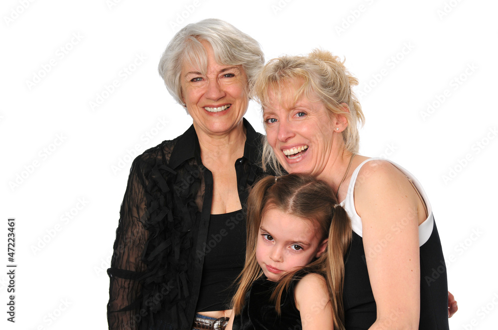 Thre Generations od women Thre Generations od women