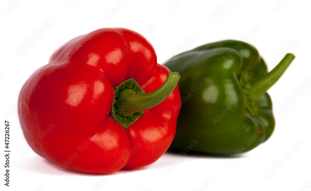 Roter und Grüner Paprika IV