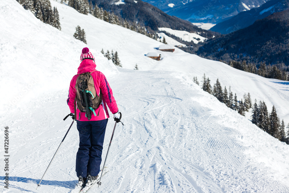 Skiing resort in Austria