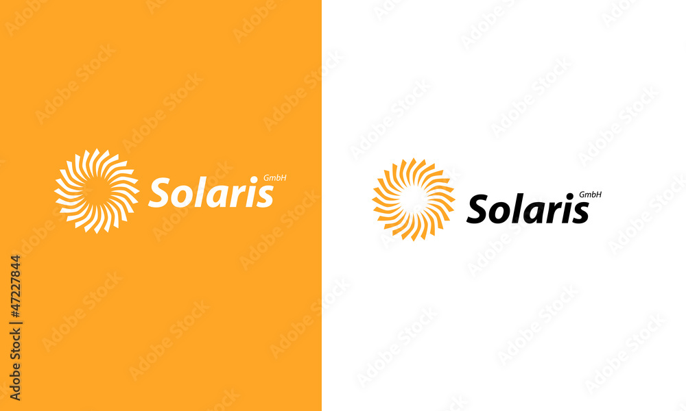 Obraz premium Logo Solar 03