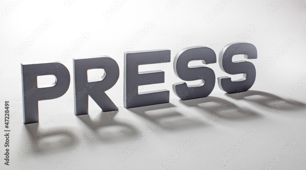 Obraz premium pure press concept