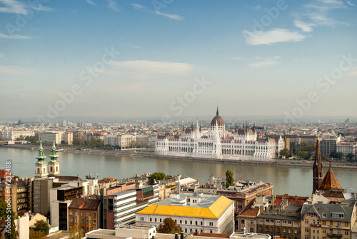 The Parliament of Budapest (Hungary)