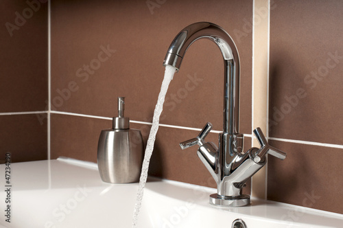 Modernes Badezimmer.