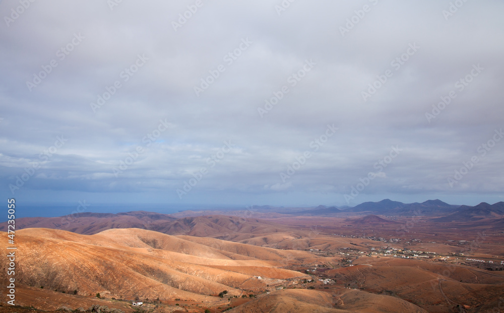 Fototapeta premium Inland Fuerteventura