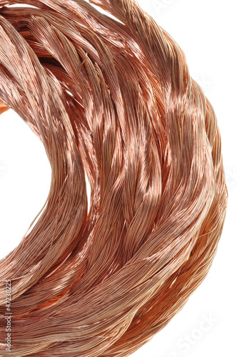 Copper wire , idea of flow energy