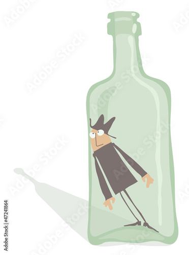 Drunkard Inside the Bottle