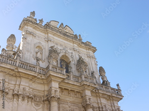 Church of St John the Baptist at Rosario in Lecce in Italy