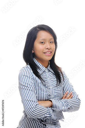 Young business woman
