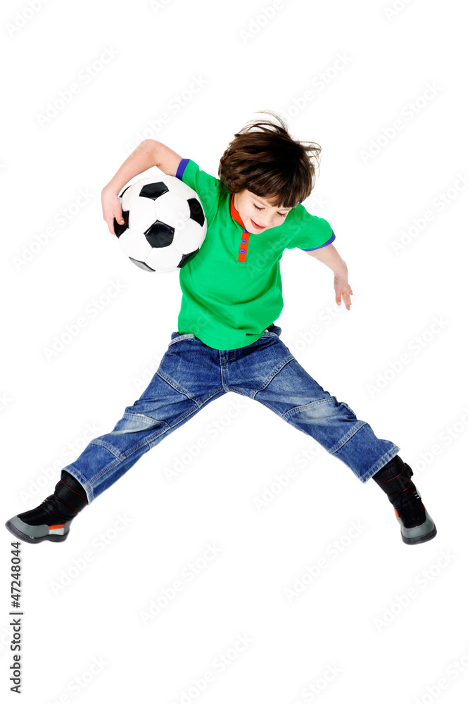 Fototapeta premium soccer boy