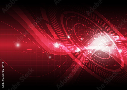 Abstract internet signal communication background
