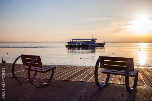 tramonto sul garda,bardolino turismo