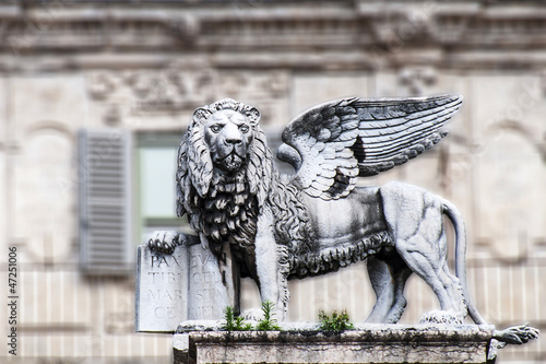 Il leone di San Marco a Verona