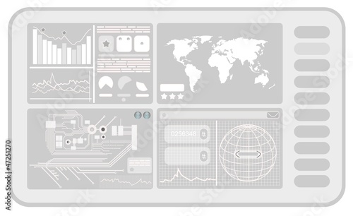 Touchscreen - Panel - Steuerung
