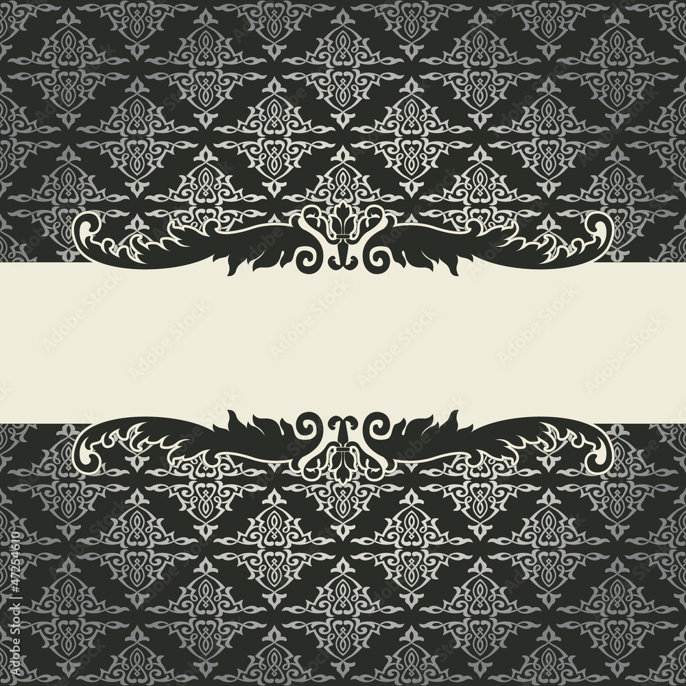 Obraz premium Vintage vector background