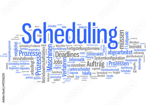 Scheduling