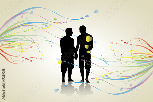 Gay background