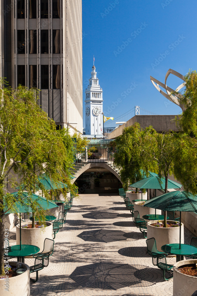 Obraz premium Giardino a Embarcadero San Francisco