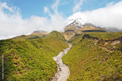 Obraz na plátně Mount Taranaki (Mount Egmont), New Zealand