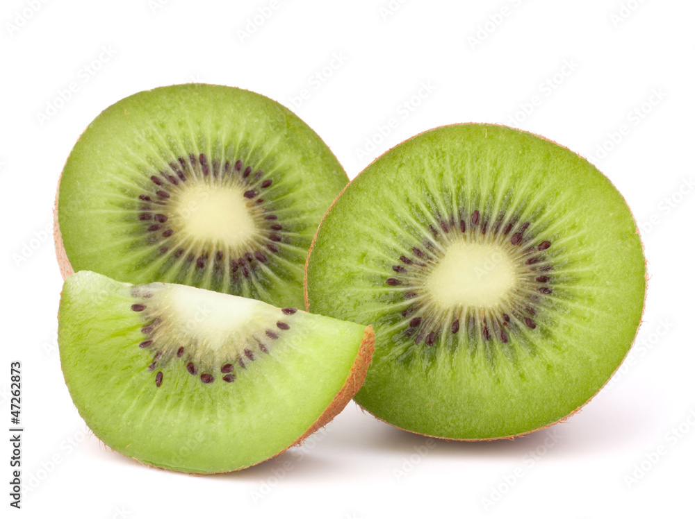 Fototapeta premium Kiwi fruit sliced segments