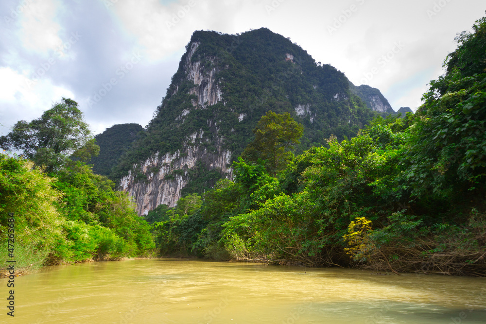 Canoe trip in Khao Sok National Park, Thailand Canoe trip in Khao Sok National Park, Thailand