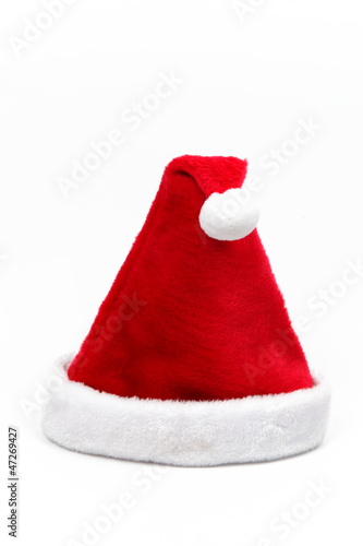 Santa hat, isolated on white