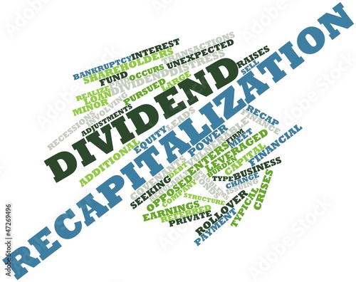 Word cloud for Dividend recapitalization