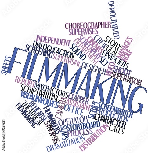 Word cloud for Filmmaking #47269624