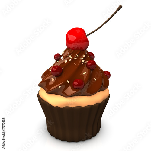 Cupcake Choco Cherry photo