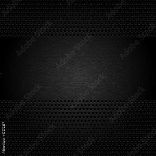 Dark gray background perforated sheet