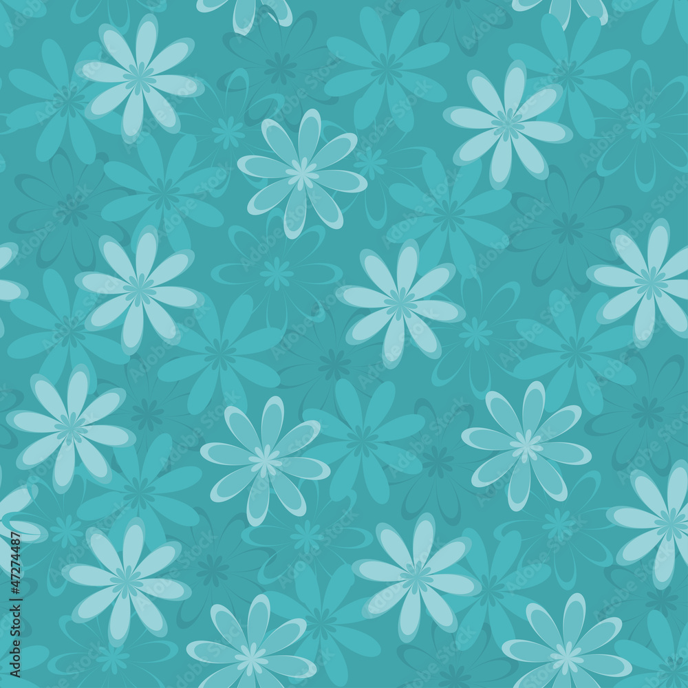 Seamless floral background Seamless floral background