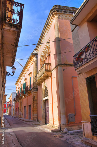 Alleyway. Galatone. Puglia. Italy. photo