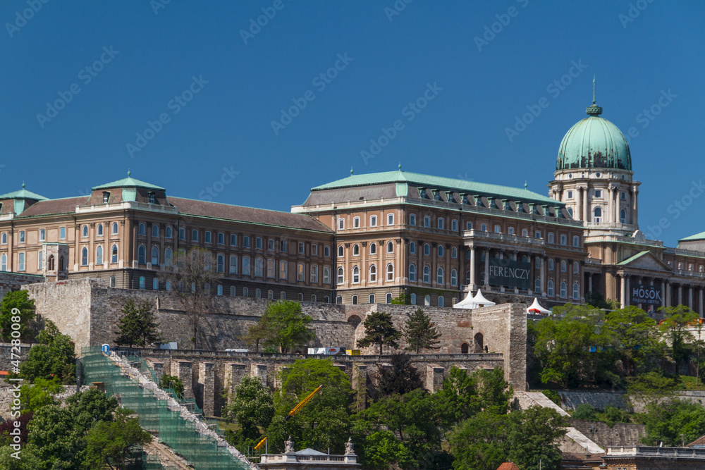 historic Royal Palace in Budapest