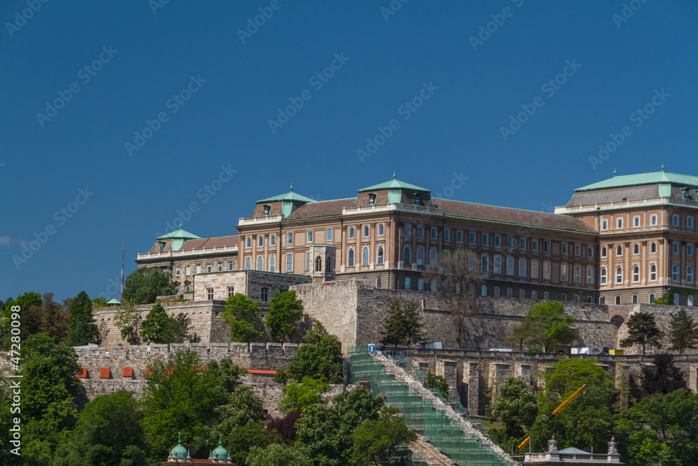 historic Royal Palace in Budapest