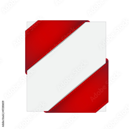 Corner ribbon