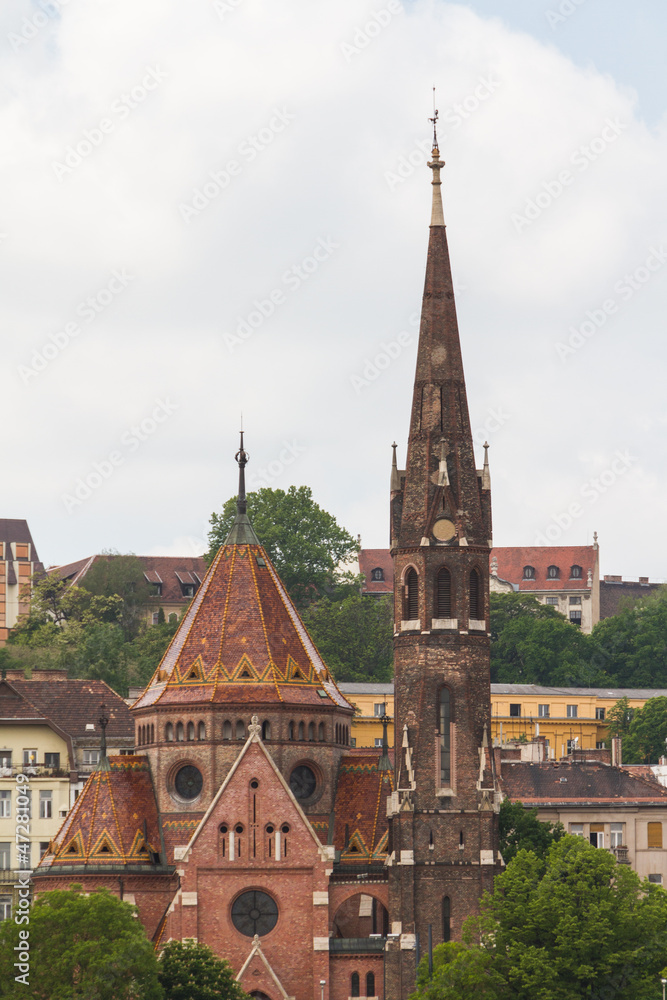 Fototapeta premium view of landmarks in Budapest