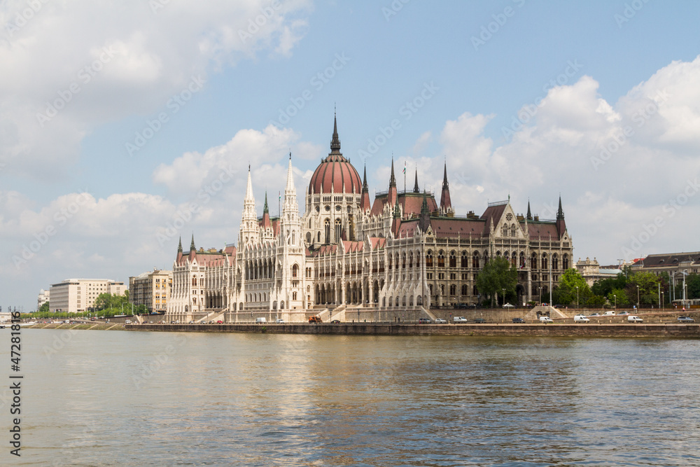 Budapest, the building of the Parliament (Hungary) Budapest, the building of the Parliament (Hungary)